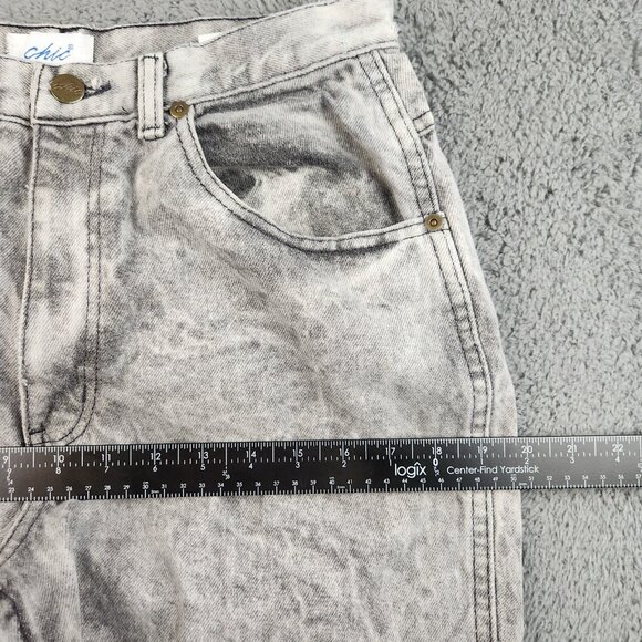 Vintage 80's High Waisted Tapered Leg Mom Chic Jeans Women's 14P Cotton USA Made - Picture 4 of 13